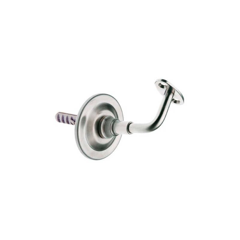 SOPORTE 25 PASAMANOS ACERO INOX 18/8