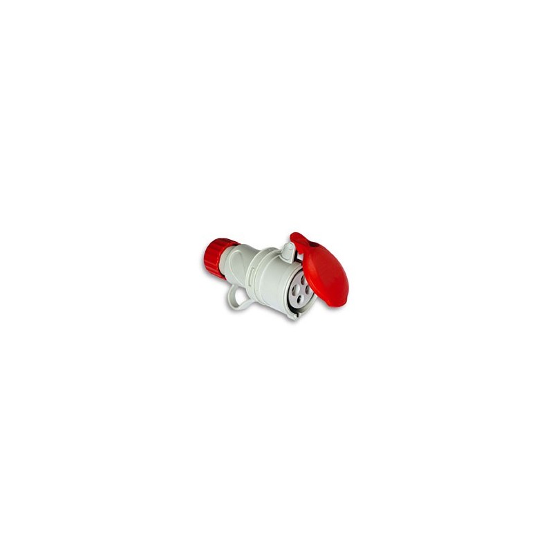 BASE CETAC 1100069 3P+T 380V/32A ROJO