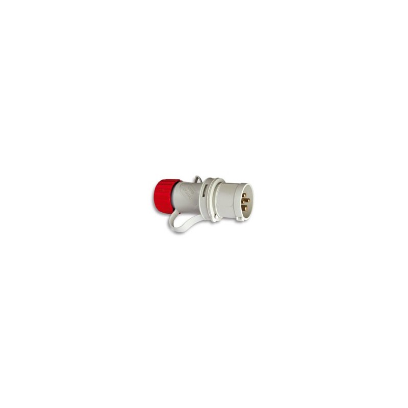CLAVIJA CETAC 1100051 3P+T 380V/16A ROJO