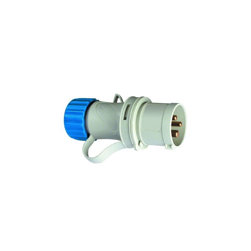 CLAVIJA CETAC 1100064 2P+T 220V/32A AZUL