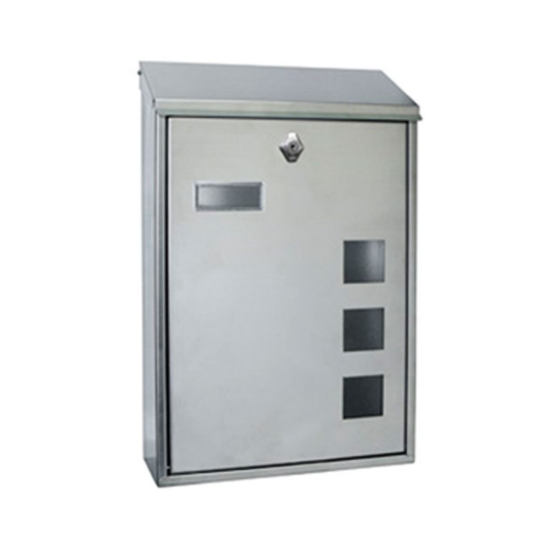 BUZON 11186 LISBOA-6 INOX MATE VERTICAL