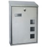 BUZON 11186 LISBOA-6 INOX MATE VERTICAL