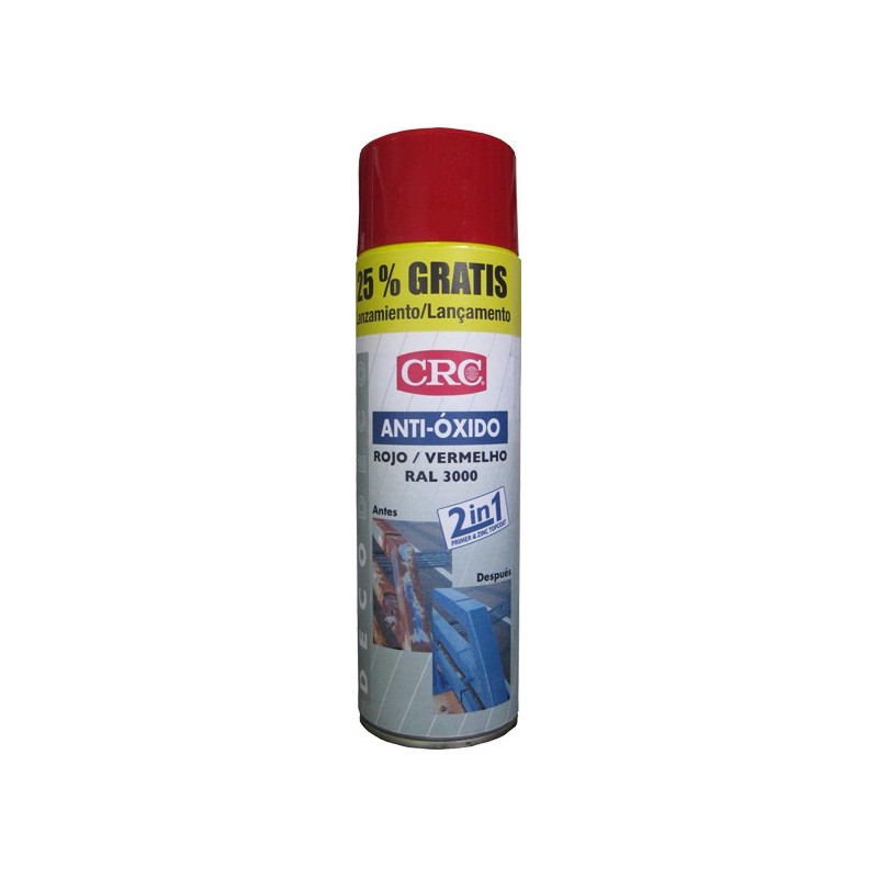 SPRAY ANTIOXIDO ROJO RAL 3000 500ML