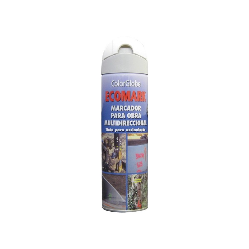 SPRAY MARCADOR ECOMARK BLANCO 500ML