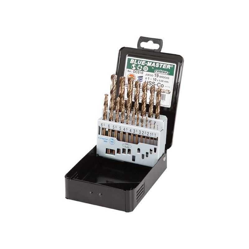 JGO.BROCAS HSS/C DIN338-1-10X0,5MM DC010