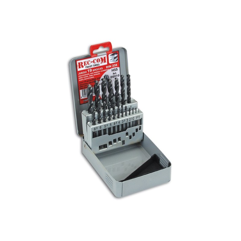 JGO.BROCAS HSS DIN 338-1-10X0,50MM DE010