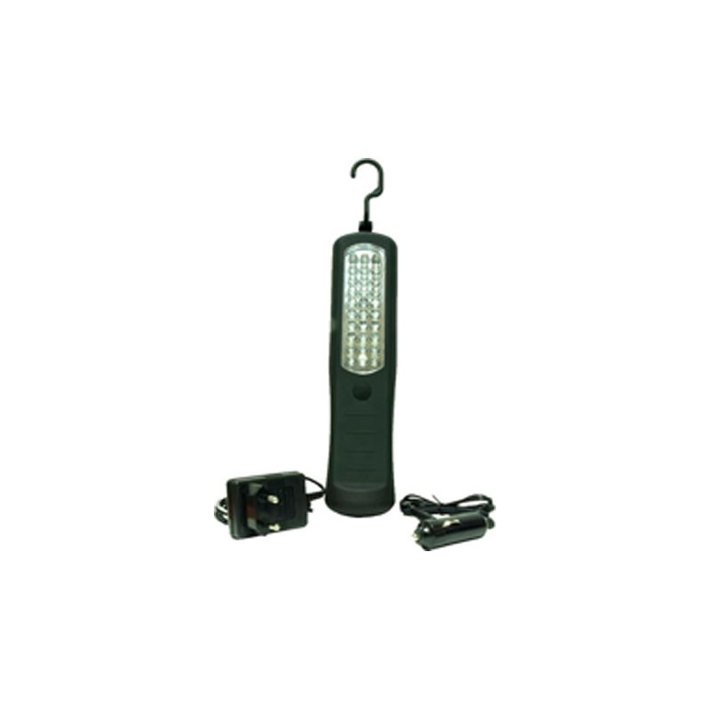LAMPARA TALLER 30LEDS SALKI 12V/220V BAT