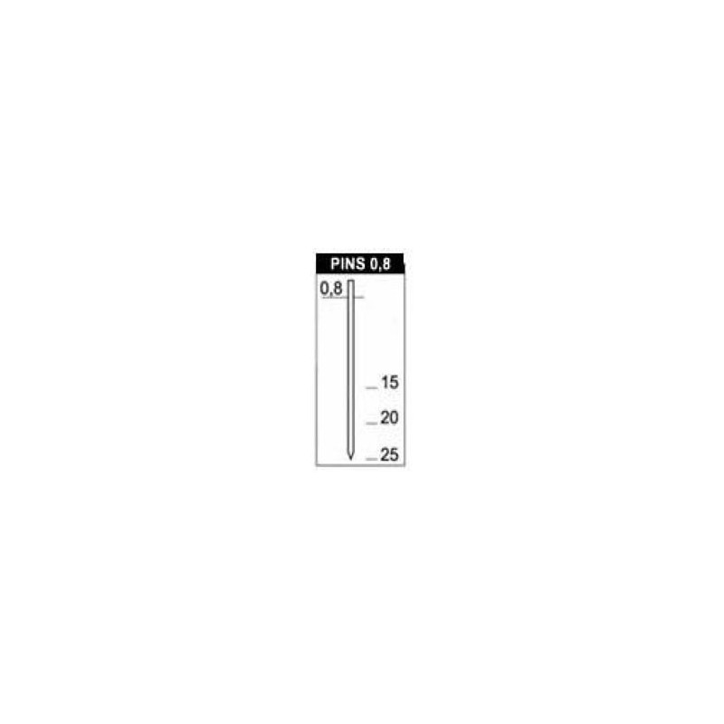 CLAVOS PINS 0,8X15 C\24400
