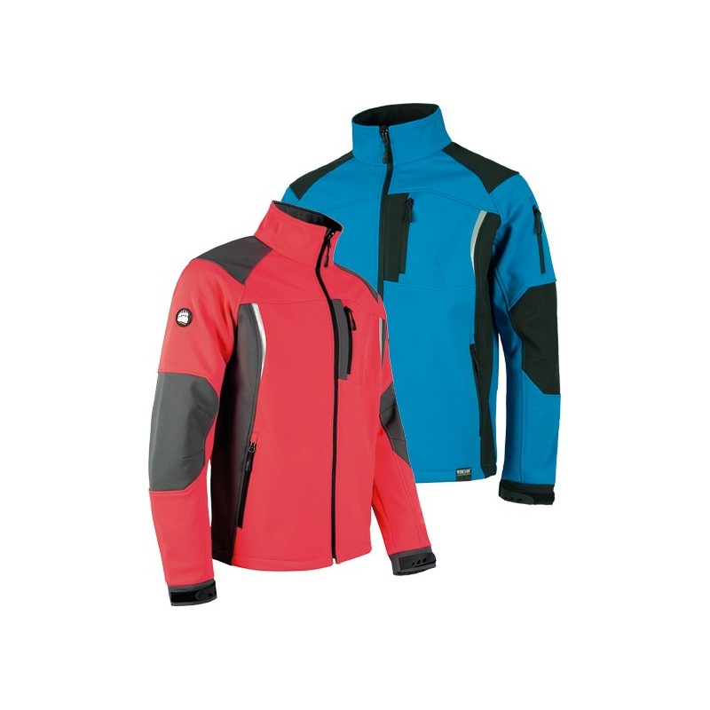 CHAQUETA WORKSHELL S9495 CELES/NGR T-M