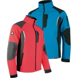 CHAQUETA WORKSHELL S9495 CELES/NGR T-XXL