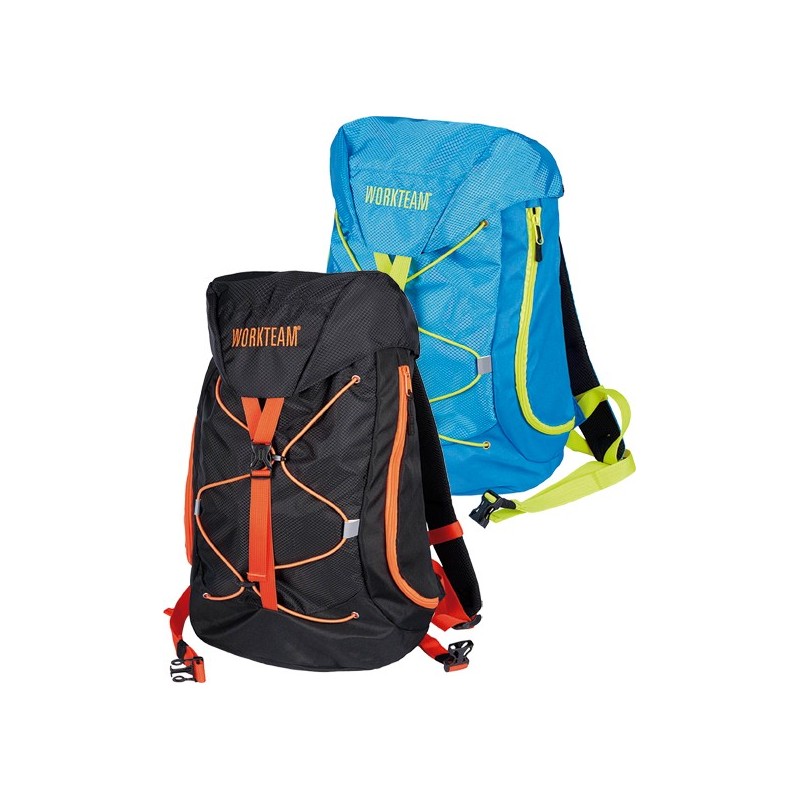 MOCHILA WFA402 NEGRO/NARANJA A.V.32L