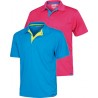 POLO M/CORTA S6520 TURQUESA/AMARILLO T-S
