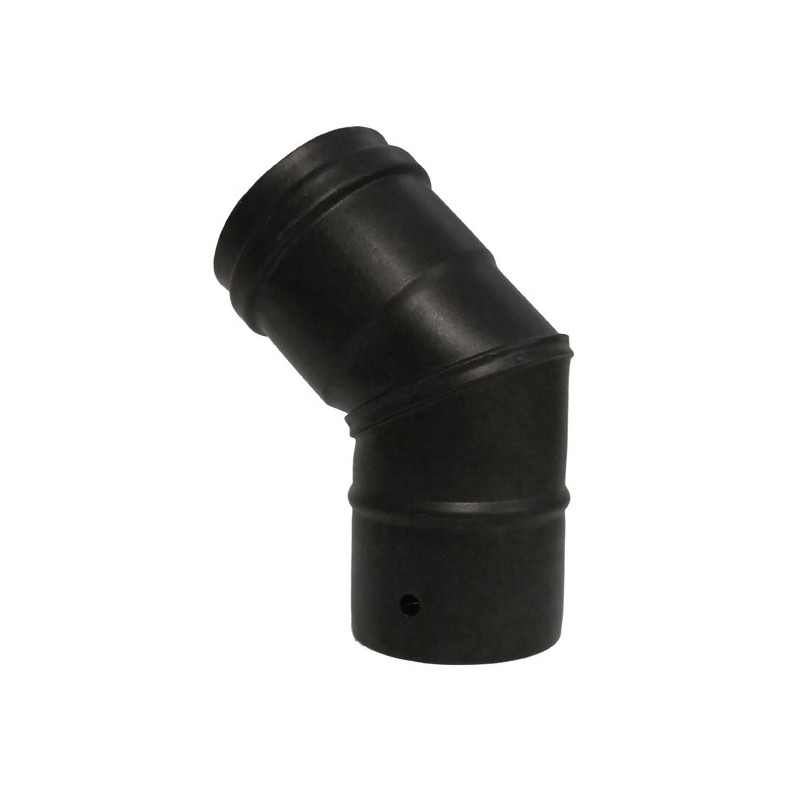 CODO DEKO PELLET 45º 080MM