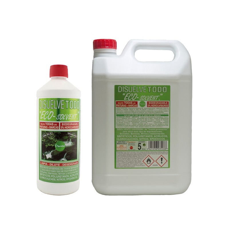 DISOLVENTE ECOLOGICO ECO-SOLVENT 1L.PLAS
