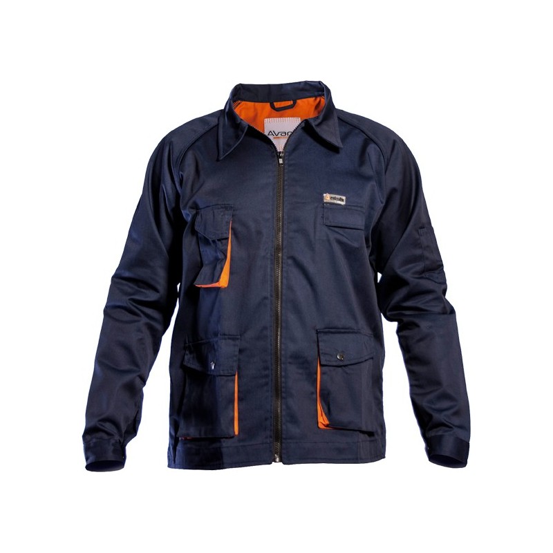 CAZADORA BICOL.AVANT T-XL MARINO/NARANJA
