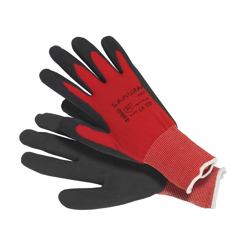 GUANTE NYLON SAMURAI GRIP 803 T-10 R/NGR