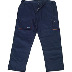 PANTALON BICOL.AVANT T-XL MARINO/NARANJA