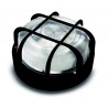 APLIQUE 4411G REDONDO E27 60W NEGRO