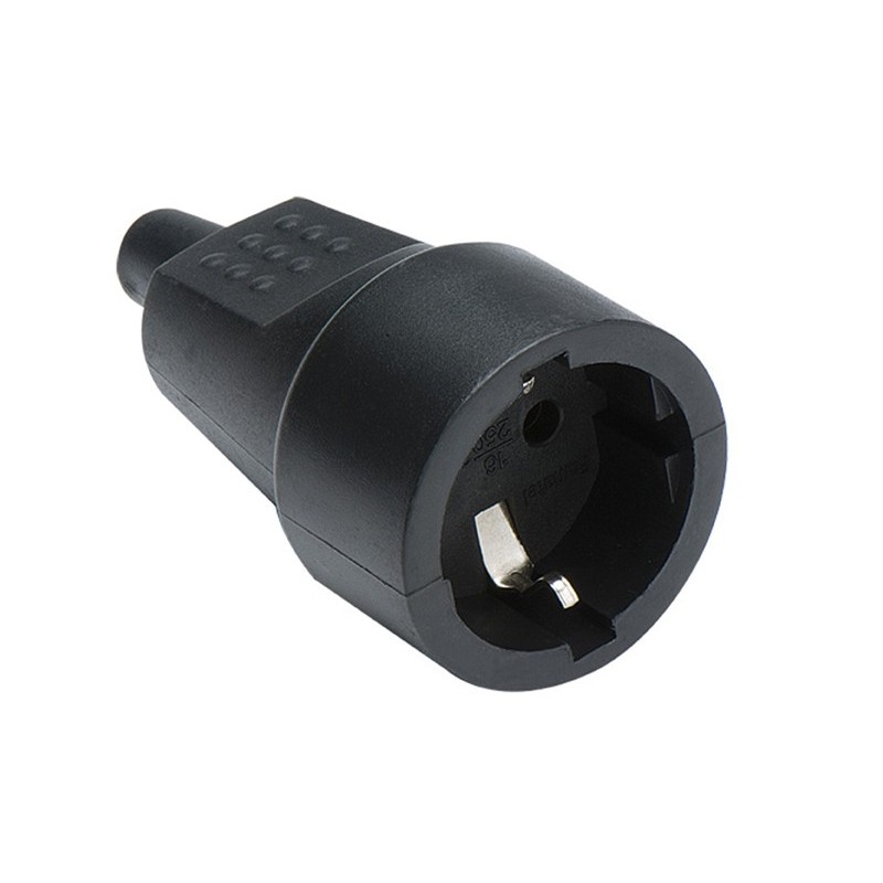 BASE 2104 TTL GOMA NEGRO 16A-250V