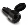 BASE 2108 TTL GOMA NEGRO IP44 16A-250