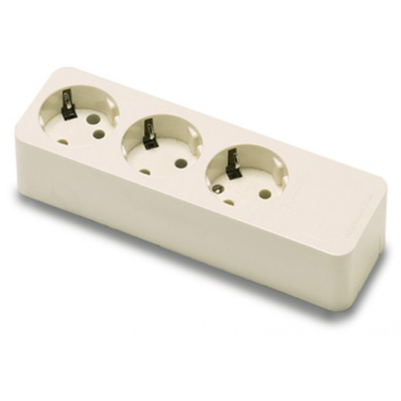 BASE 2503 3 TOMAS TT S/CABLE 16A-250V
