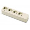 BASE 2524 4 TOMAS TT S/CABLE 16A-250V