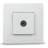 BASE 9035 EMPOTRAR TV BLANCO 9,5MM