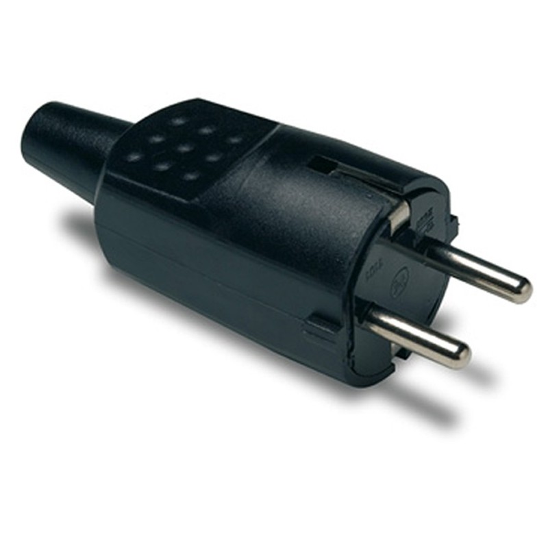 CLAVIJA 1104 4,8MM TTL NEGRO 16A/250V
