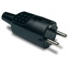 CLAVIJA 1104 4,8MM TTL NEGRO 16A/250V