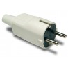 CLAVIJA 1104B 4,8MM TTL GOMA BCO.16A/250