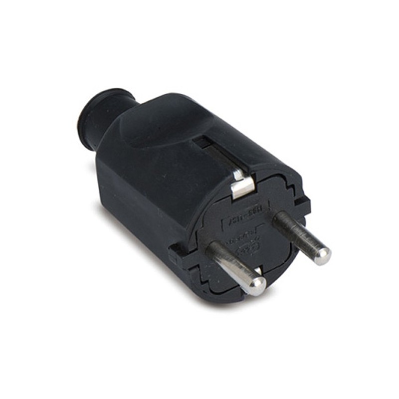 CLAVIJA 1133 TTL GOMA NEGRO 16A/250V