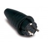 CLAVIJA 1144 TTL GOMA NEGRO IP44 16A/250
