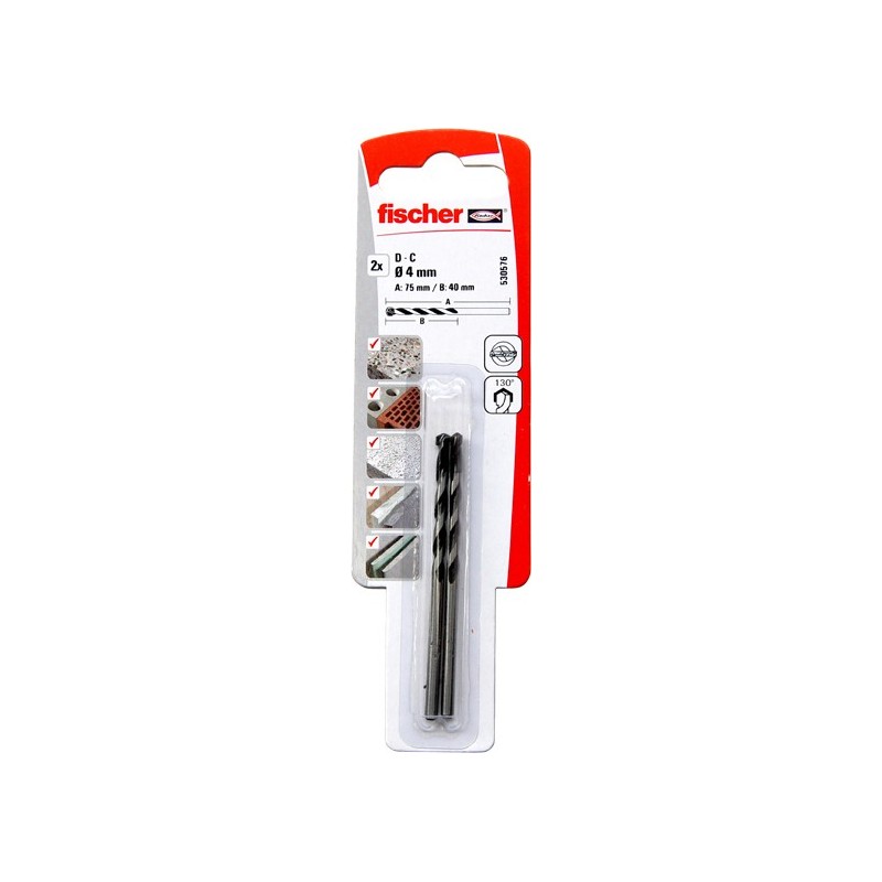 BROCA WIDIA EXTRA 04X075 BLISTER(2)
