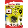 FIJA CUADROS BLANCO 522206 BLISTER