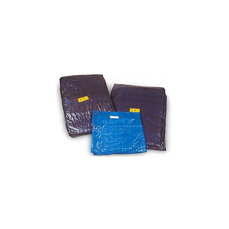 TOLDO POLIETILENO 90GR. 02X03MT. AZUL