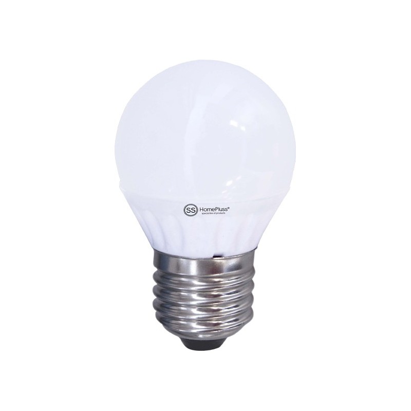 LAMPARA ESFERICA LED E27 7,5W 6000K