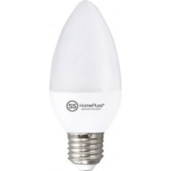 LAMPARA VELA LED E27 6W 6000K