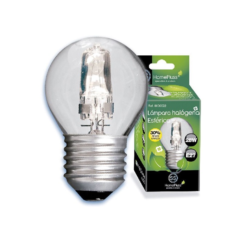LAMPARA HALOGENA ESF.CLARA E27 28W(40W)
