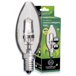 LAMPARA HALOGENA ECO VELA...