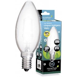 LAMPARA HALOGENA ECO VELA...