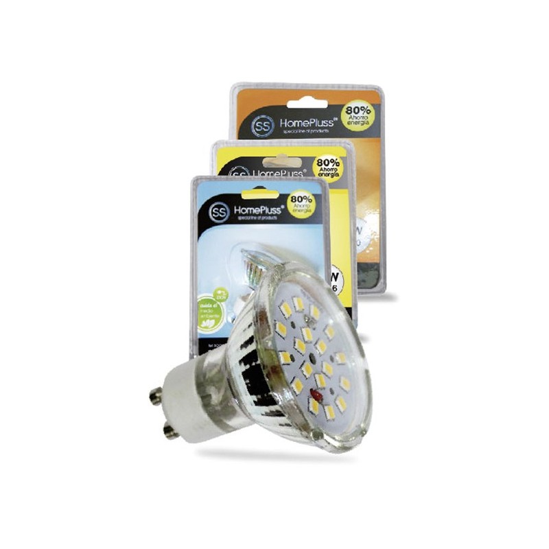 LAMPARA DIC.18LEDS GU10 4,6W 3000K