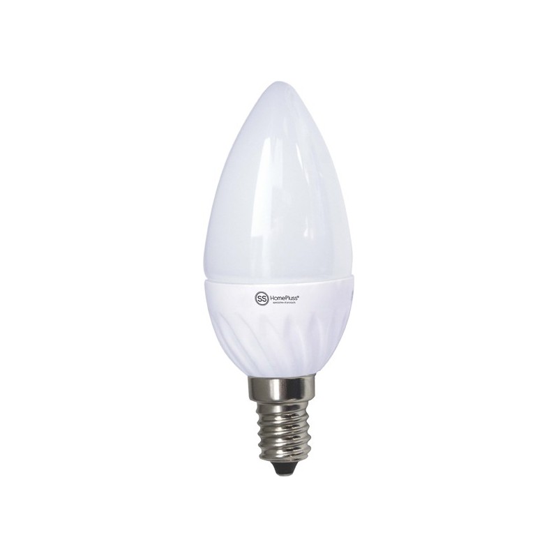 LAMPARA VELA LED E14 7,5W 3000K 230V