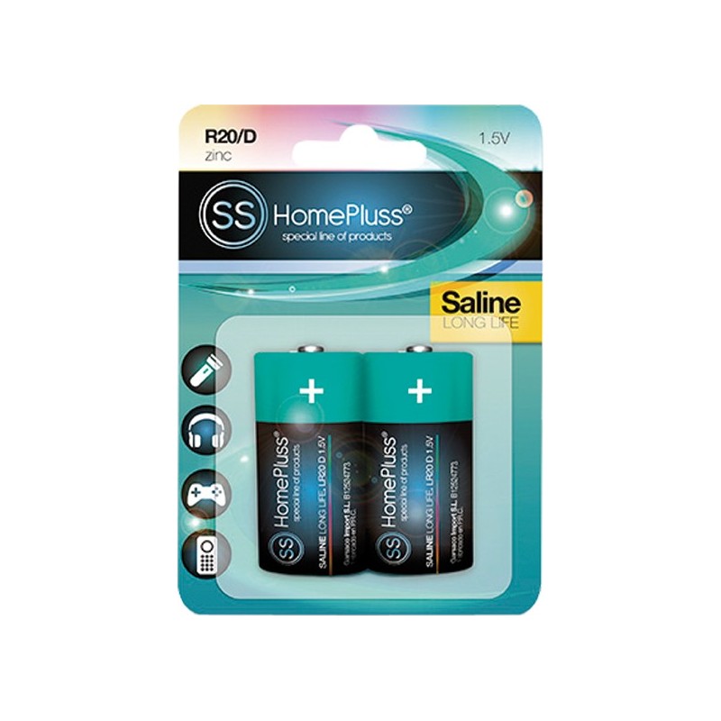 PILA SALINA HOMEPLUSS R20(D) BL(2)