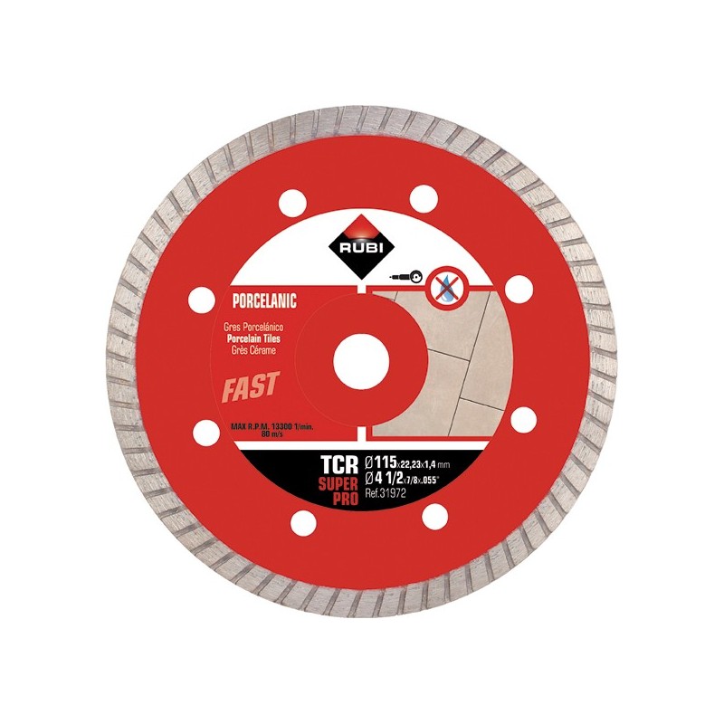 DISCO DIAMANTE TCR 31972 115MM SUPERPRO
