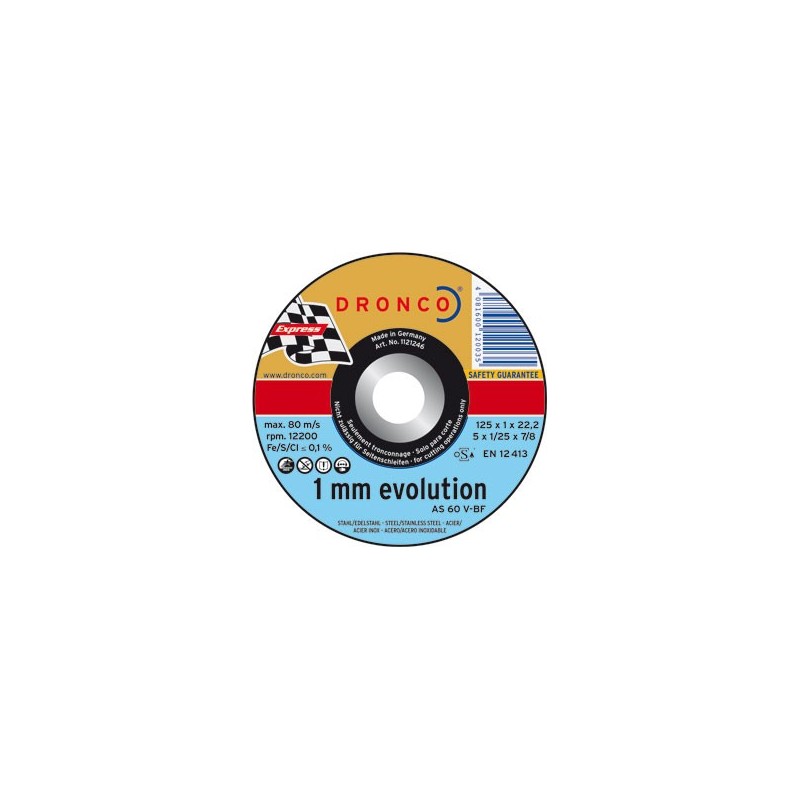 DISCO DRONCO AS60 V-115X1,0X22,2 C.METAL