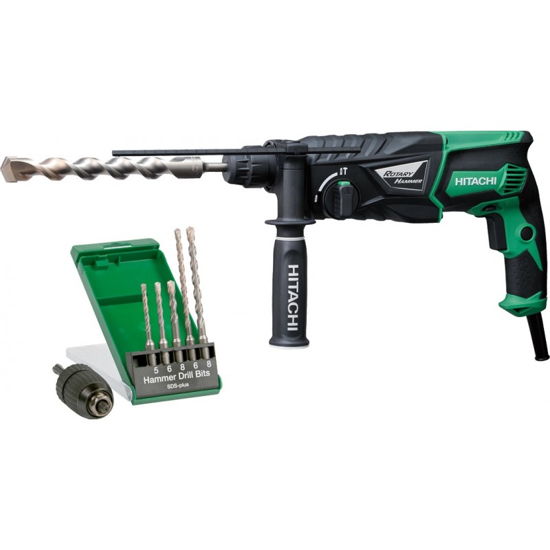 CONJ.MARTILLO DH26PB+KIT(PORTAB+AD+5BR)