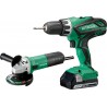 TALADRO ATOR.PER.DV18DJL+G12SR4(S) PACK