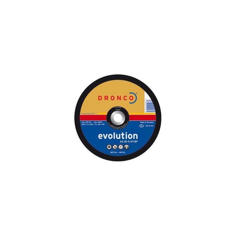 DISCO DRONCO AS30S-HT 230X3,0X22,2 C.MET