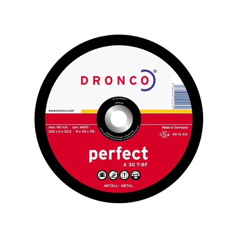 DISCO DRONCO A30T 230X6,0X22,2 DEBASTES