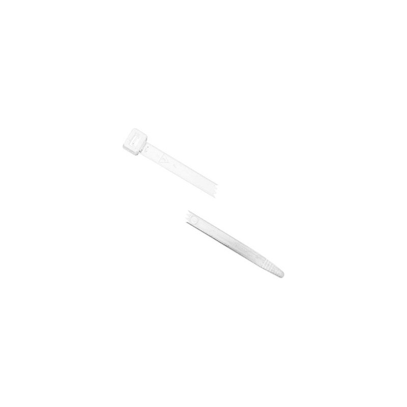 BRIDA NYLON BLANCA 4.8X290 BOLSA 100